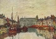 Kanal in Bruxelles, Eugene Boudin